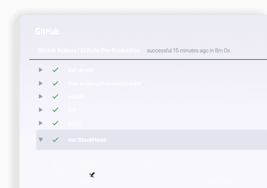 Automated security testing built for CI/CD workflows